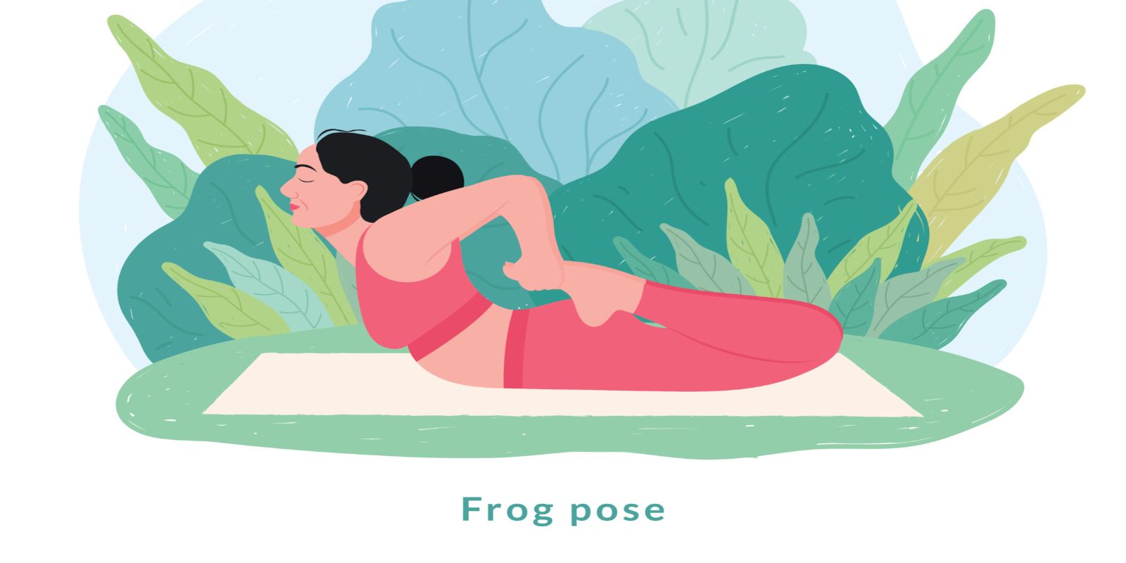 yoga frog pose