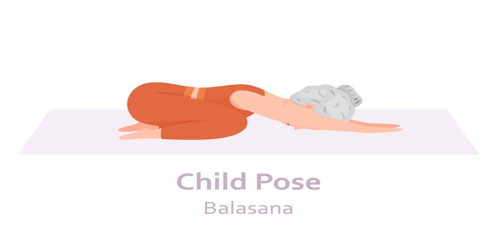 In Yoga this is known as the child pose