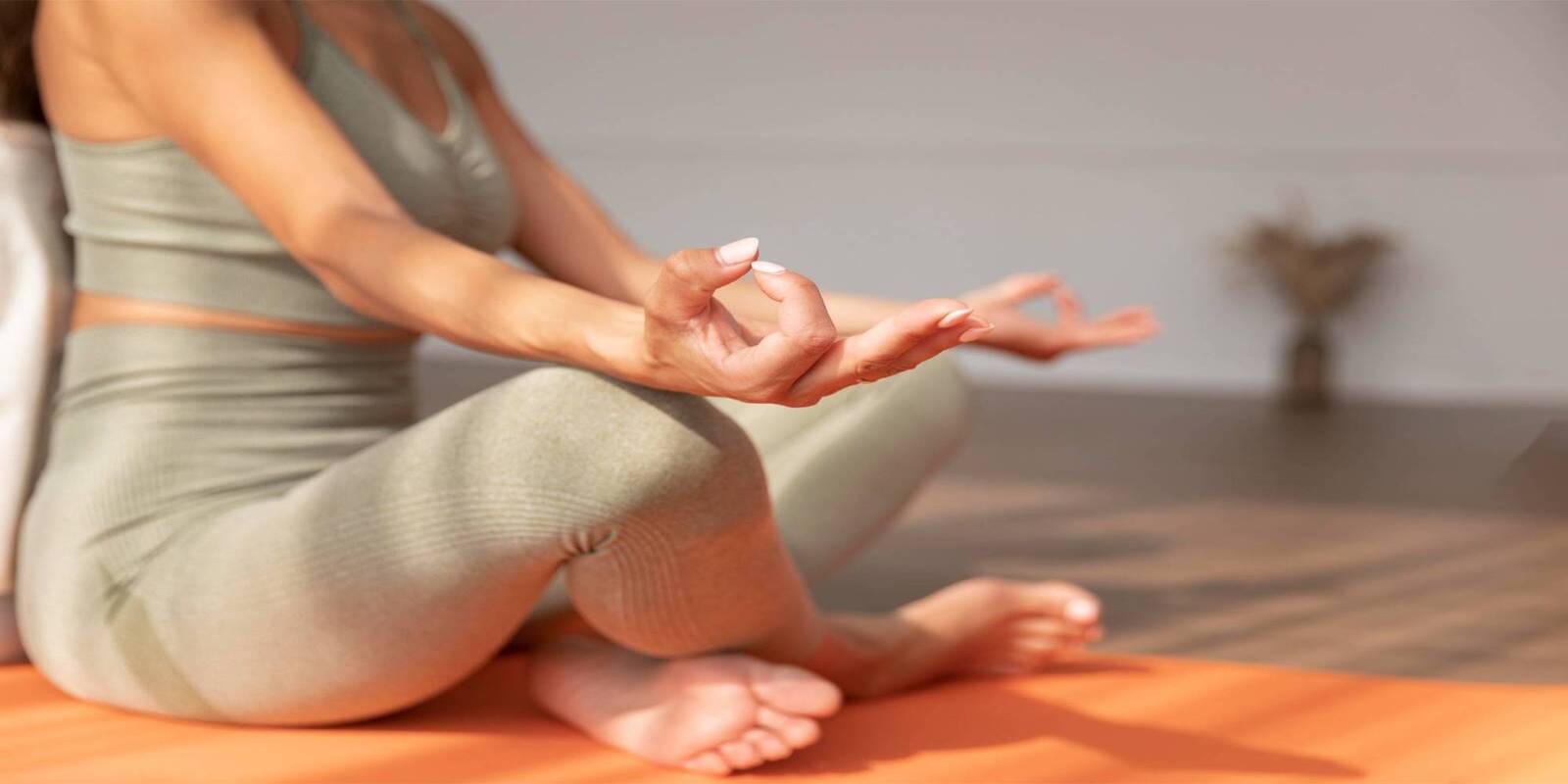 Woman Doing Yoga